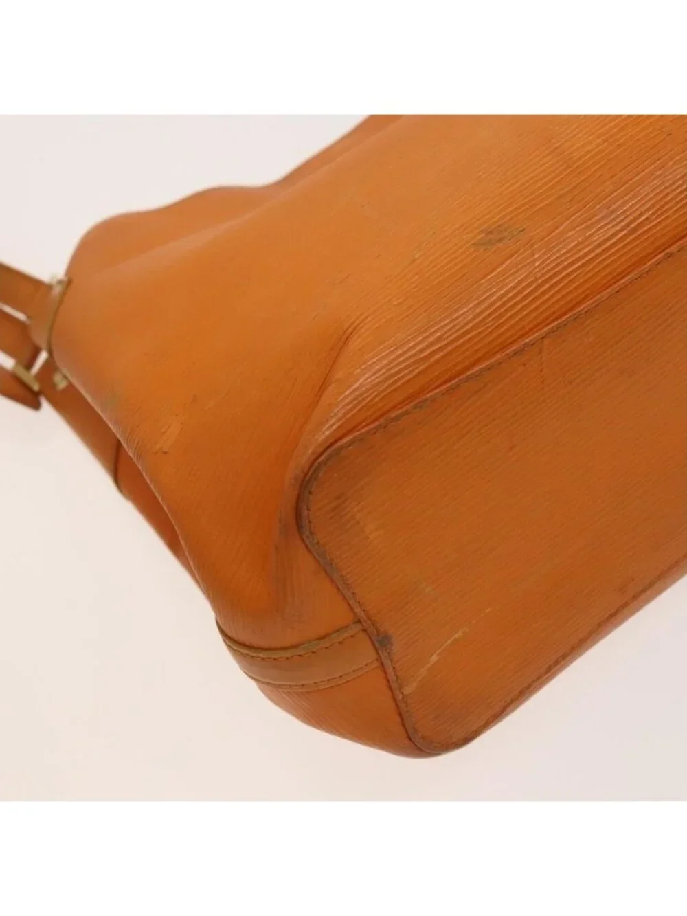 Authentic LOUIS VUITTON Epi Mandala MM Shoulder Bag Orange Mandarin M5889H LV